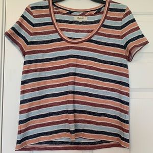 Madewell striped shirt. Size Small